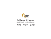 Tablet Screenshot of alliancefinance.lk
